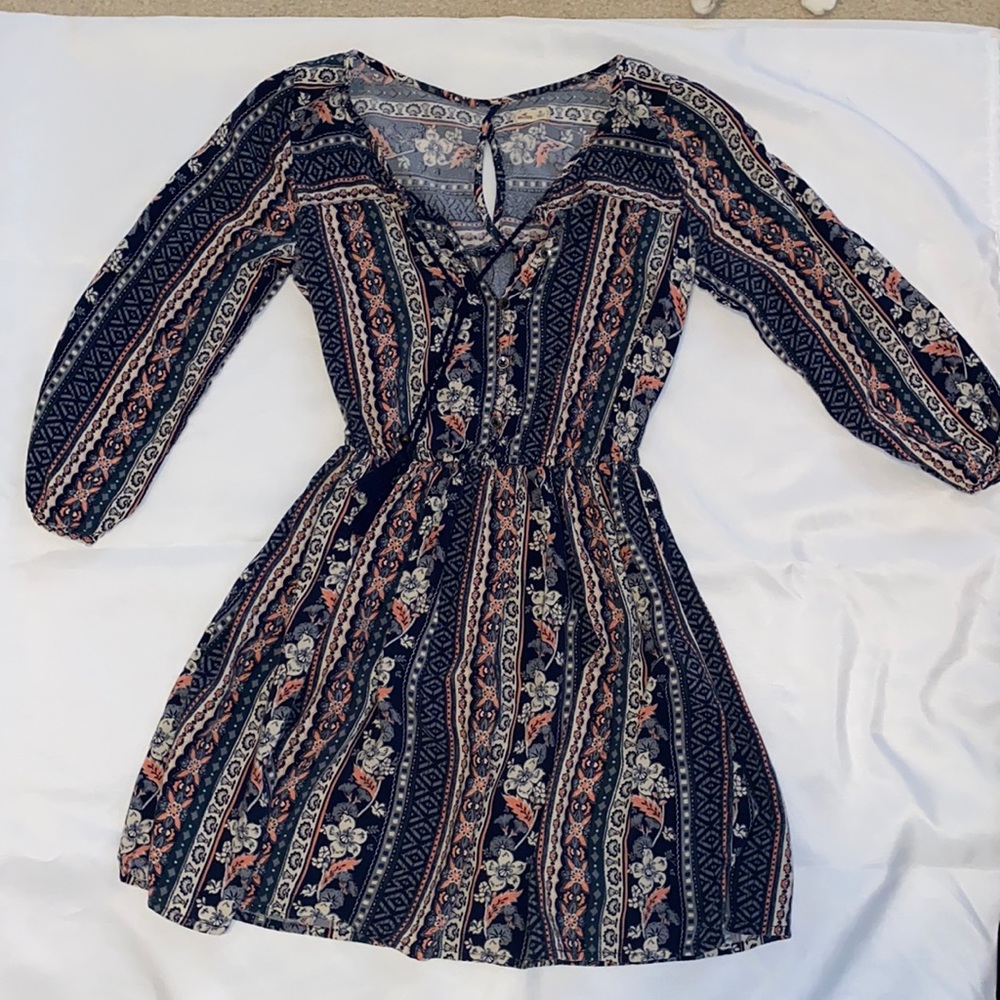 Hollister Dress 3/4 Sleeve